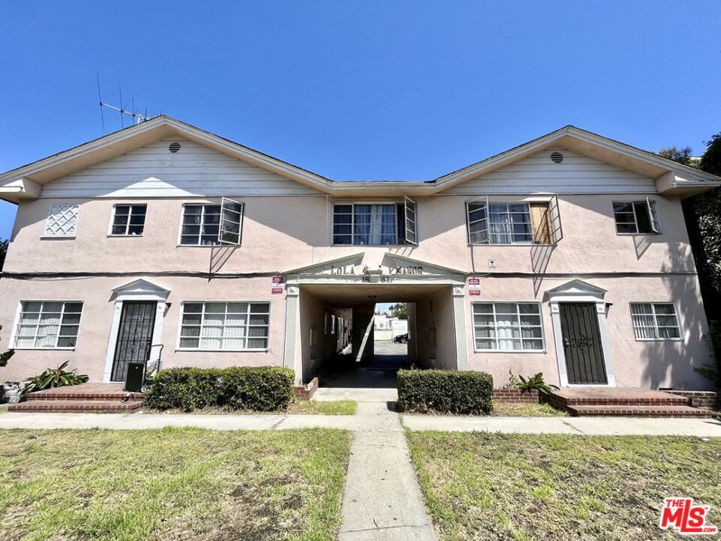 1861 W Martin Luther King Jr Blvd in Leimert Park, closed multifamily sale