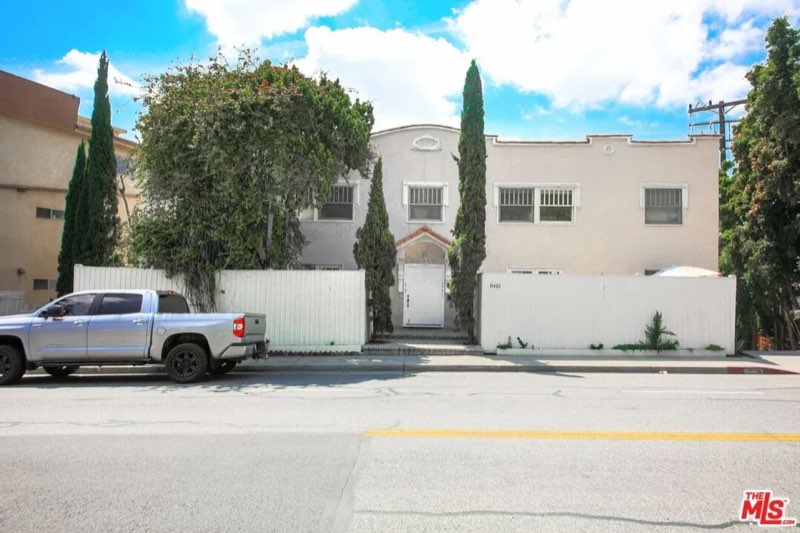 8410 Fountain Ave #4 in West Hollywood, closed multifamily sale